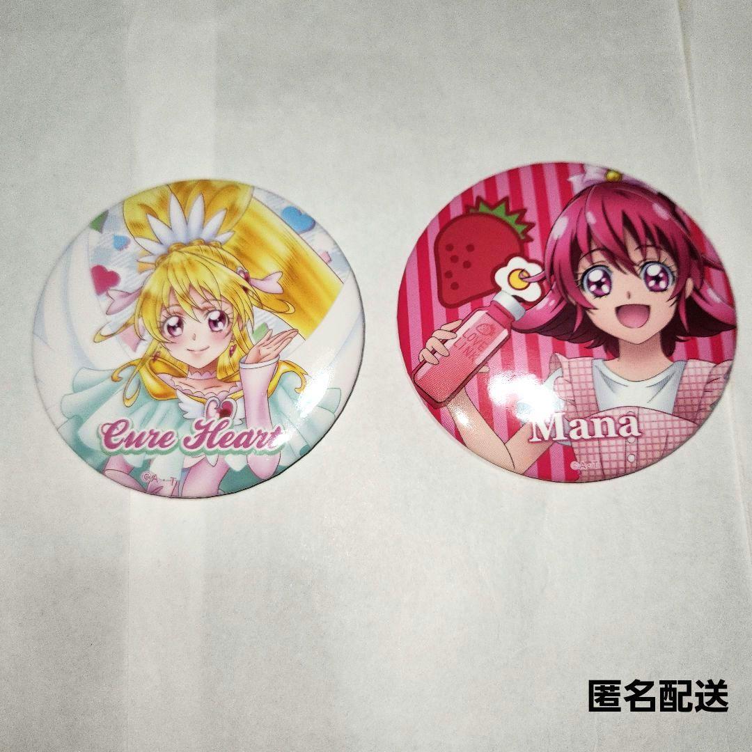 キュアハート 相田マナ 缶バッジ プリキュア展 プロダクション