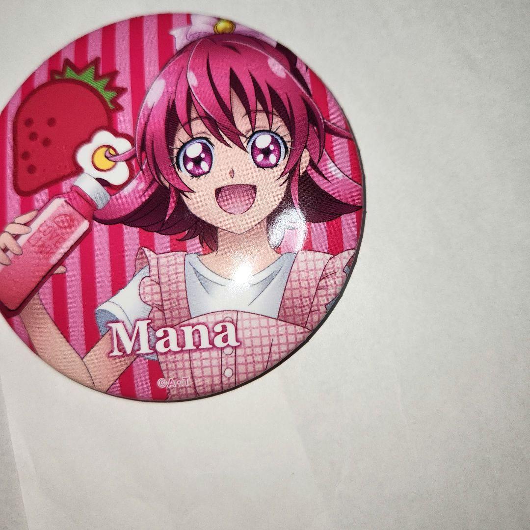 キュアハート 相田マナ 缶バッジ プリキュア展 プロダクション
