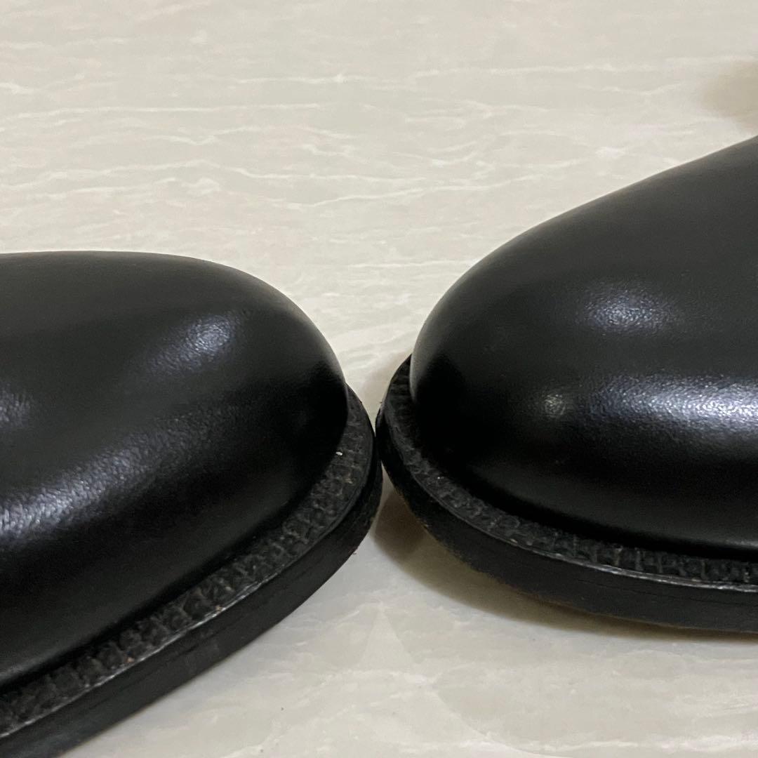 J.M.Weston　ショートブーツ　3.5D　レザー　バックル　黒