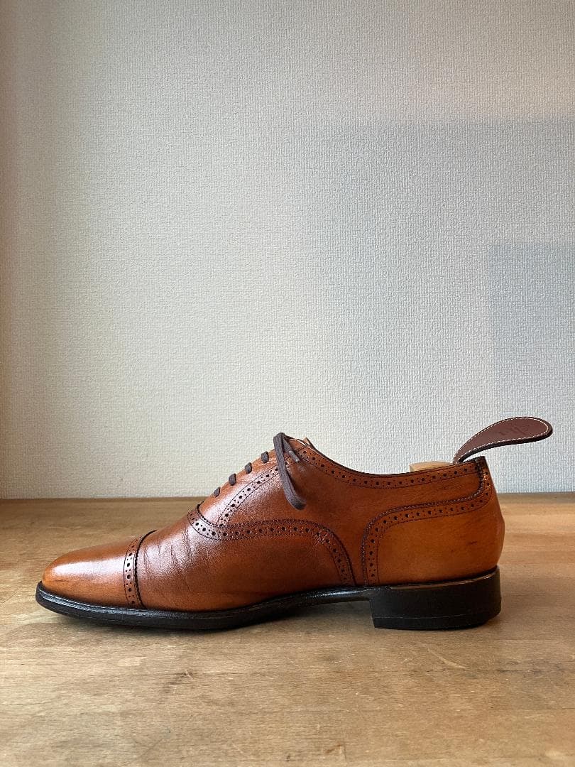 REGAL 27.5cm ドレスシューズとベルトセット（シューツリー付き）