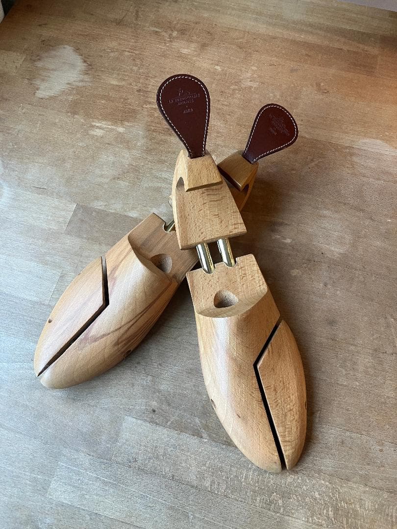 REGAL 27.5cm ドレスシューズとベルトセット（シューツリー付き）