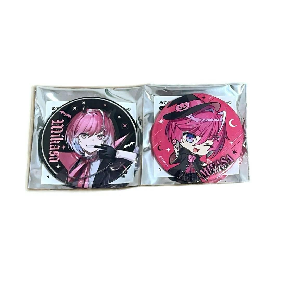 めておら みかさくん 缶バッジ ハロウィン - メルカリ