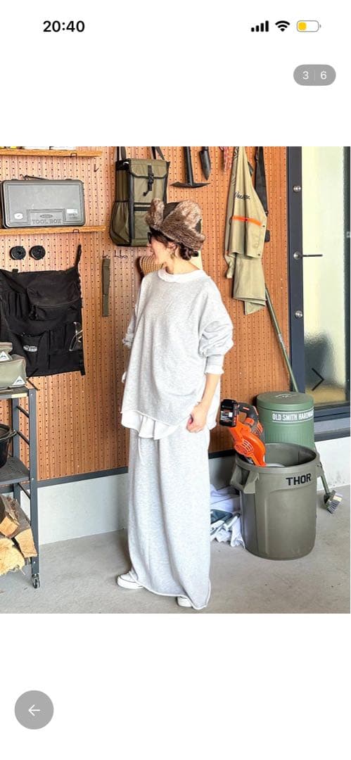 ◾︎niko and…◾︎ erinko 大人なセットアップ◾︎Longサイズ◾︎