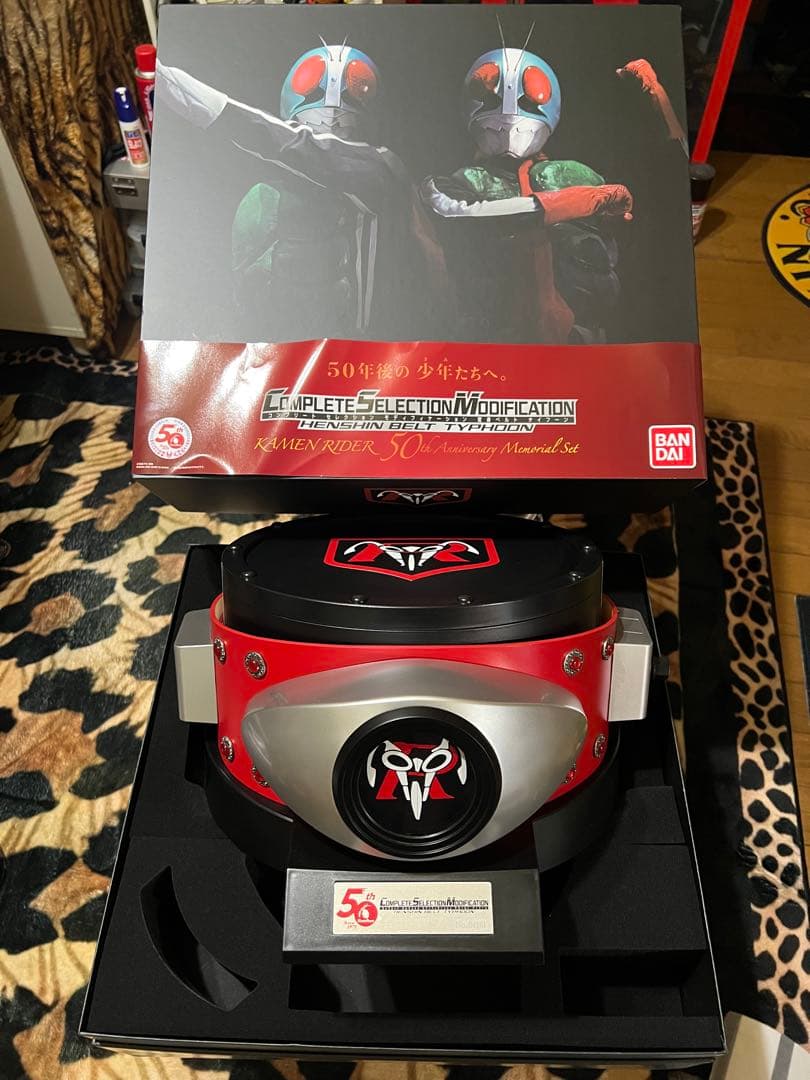 仮面ライダー50周年記念CSM変身ベルト 生誕50周年記念商品「CSM変身ベルト タイフーン」解禁＆予約受付