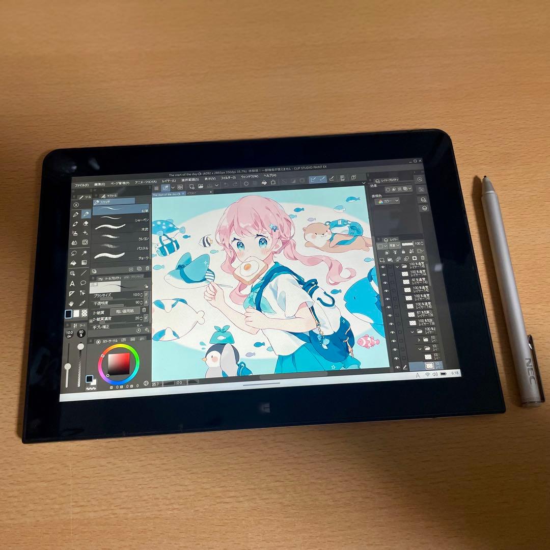 ○特価! NEC ワコム 筆圧2048段階 64GB お絵描きタブレット - メルカリ