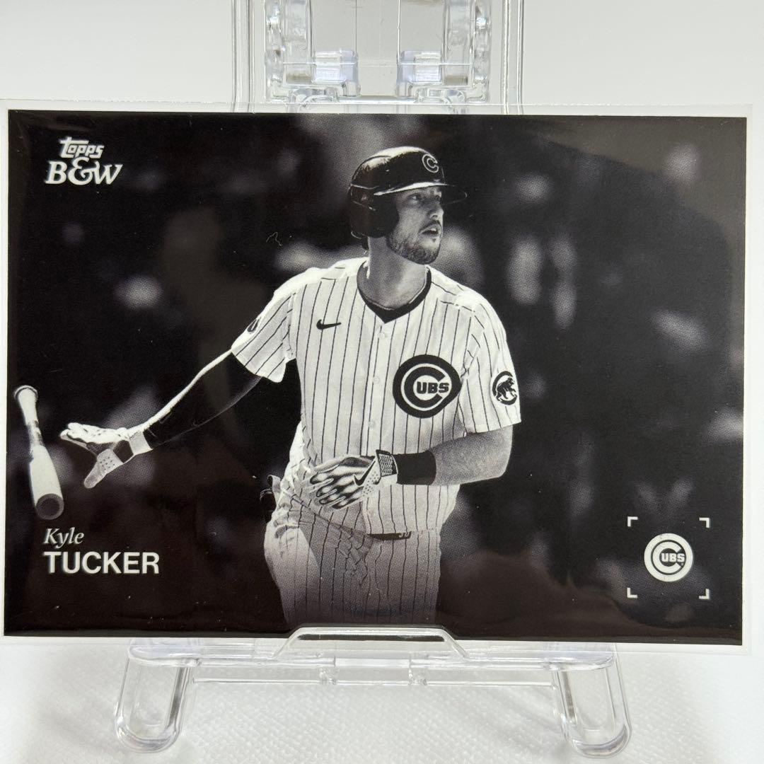 US限定】2025 Topps Black & White カイルタッカー - メルカリ