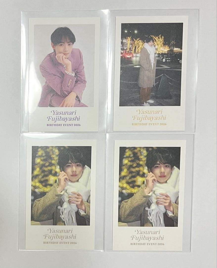 藤林泰也 バースデーイベント 2026 オリジナルガチャ 8等 チェキ風