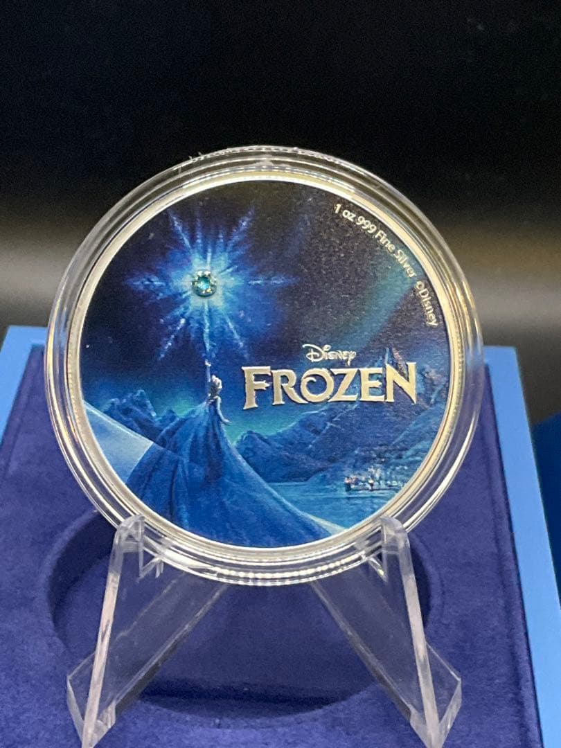 2023年ディズニー・フローズン10周年記念 エルサ 1オンス プルーフ銀貨