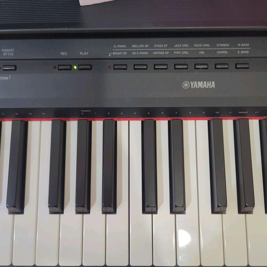 YAMAHA ヤマハ P-115 電子ピアノ 88鍵盤 フットスイッチつき - メルカリ