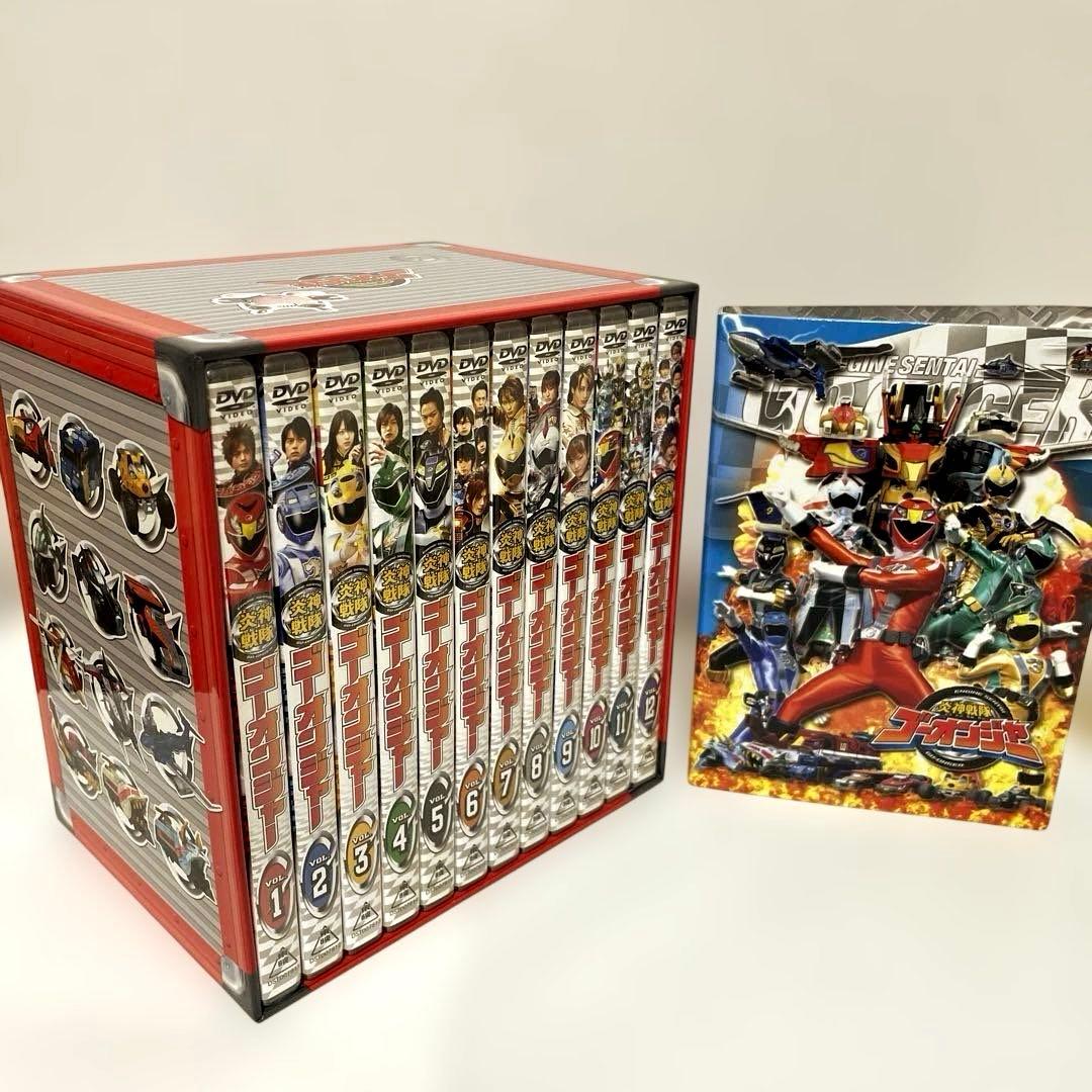 サ*ド様 【美品】 炎神戦隊ゴーオンジャー 初回限定BOX DVD 全12
