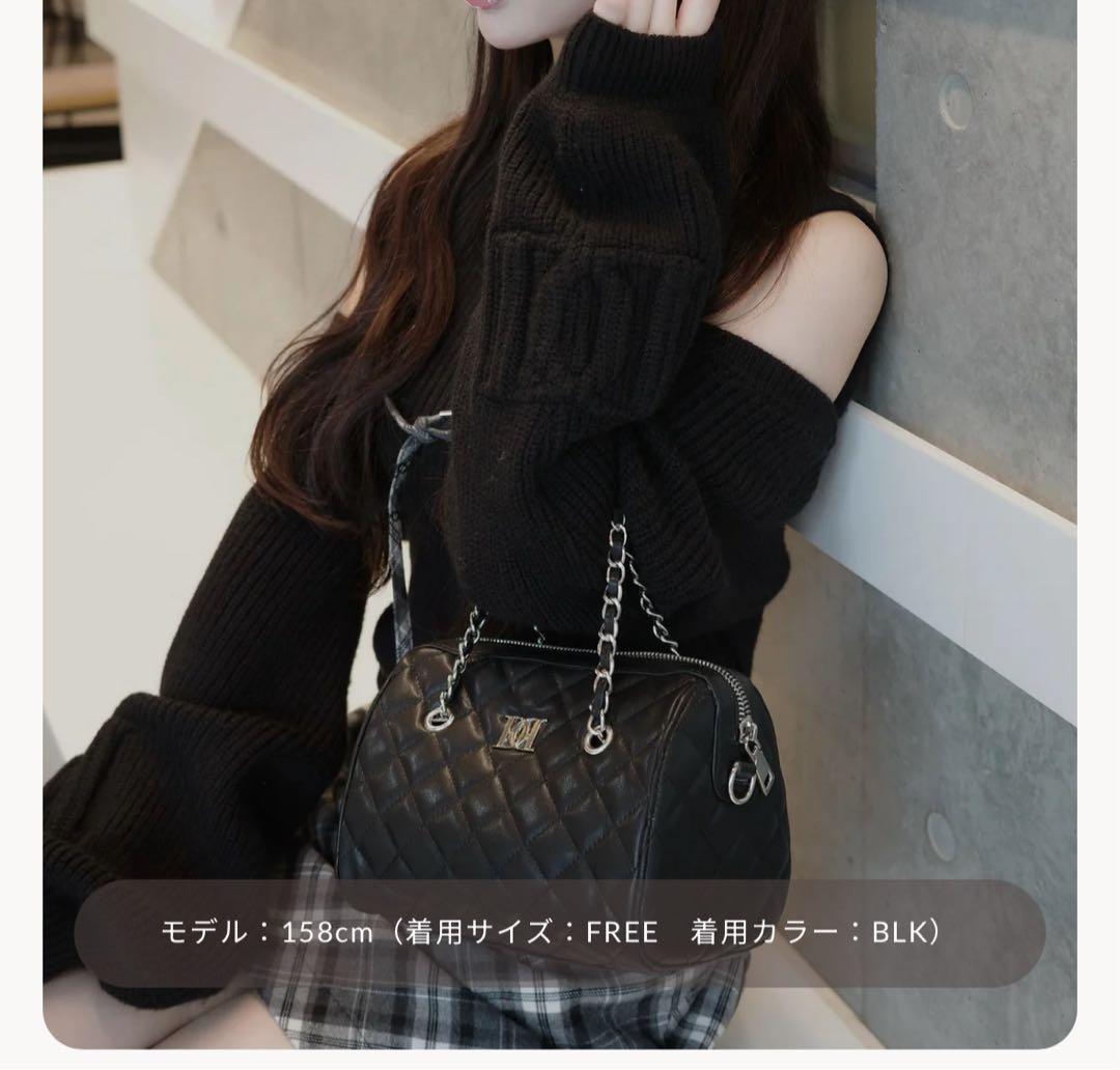 Darich】ドッキングミドルウエストニットミニワンピース - メルカリ