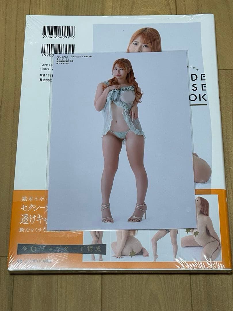 【新品未開封・非売品生写真付き】清宮仁愛　プレミアムヌードポーズブック　激レア