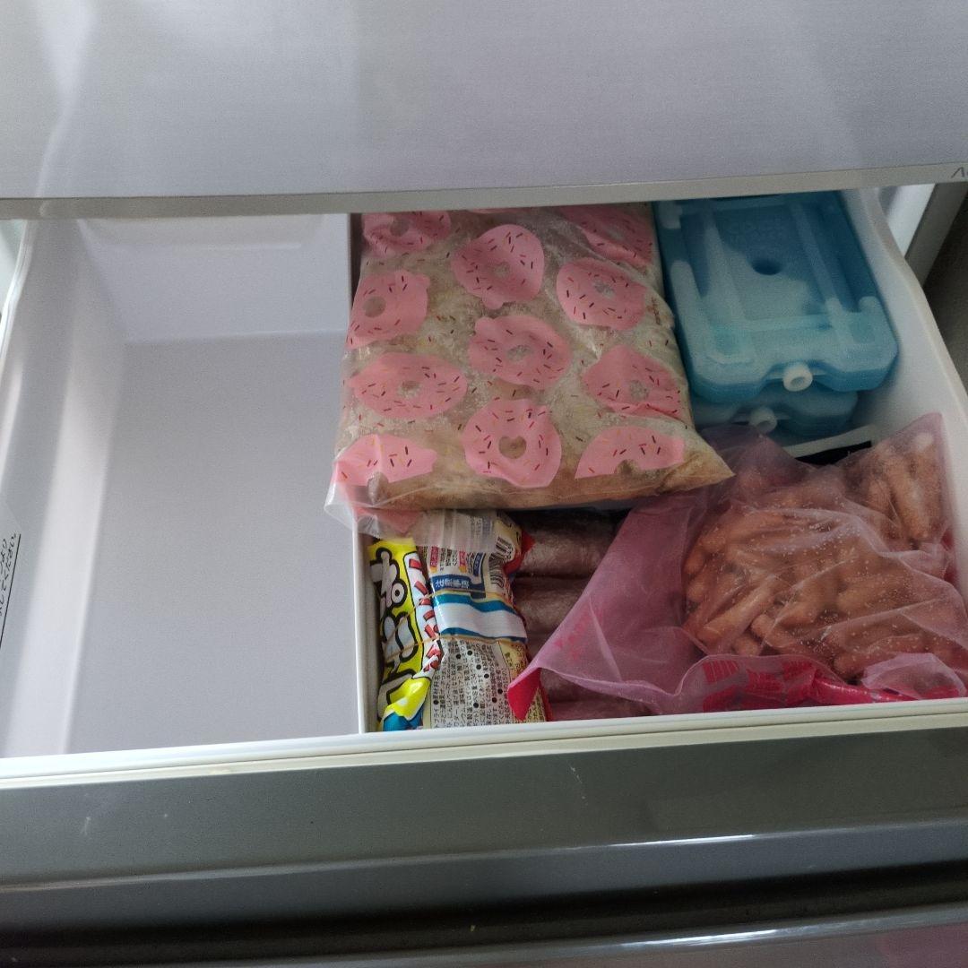 AQUA ノンフロン冷蔵庫 AQR-361E(S) 355L