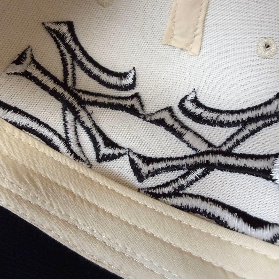 bnnd.（oMA）オマ キャップ ニューエラ ホワイト ダブルロゴ - メルカリ