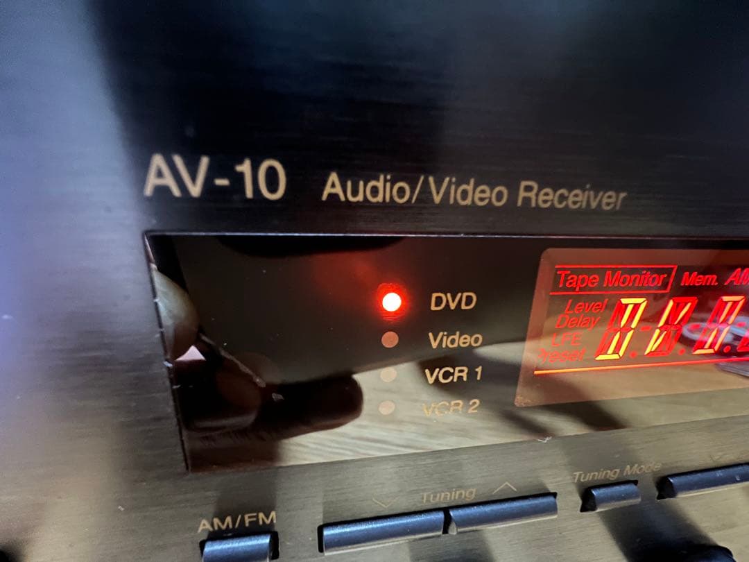 希少ナカミチAVレシーバーNakamichi AV-10ピュアアンプとしても優秀