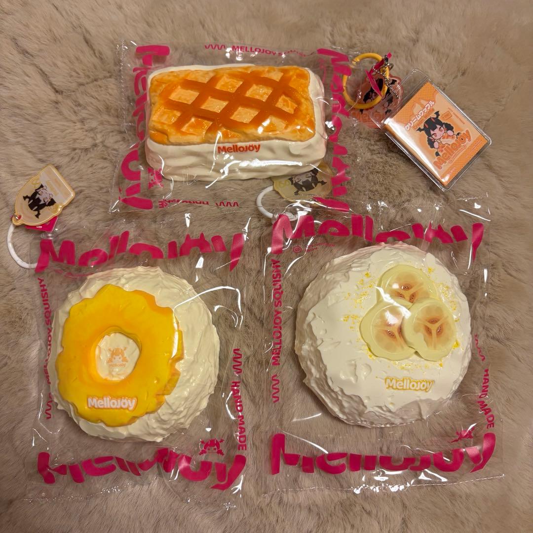 mellojoy メロジョイ 大福 パイナップル バナナ ワッフル スクエア