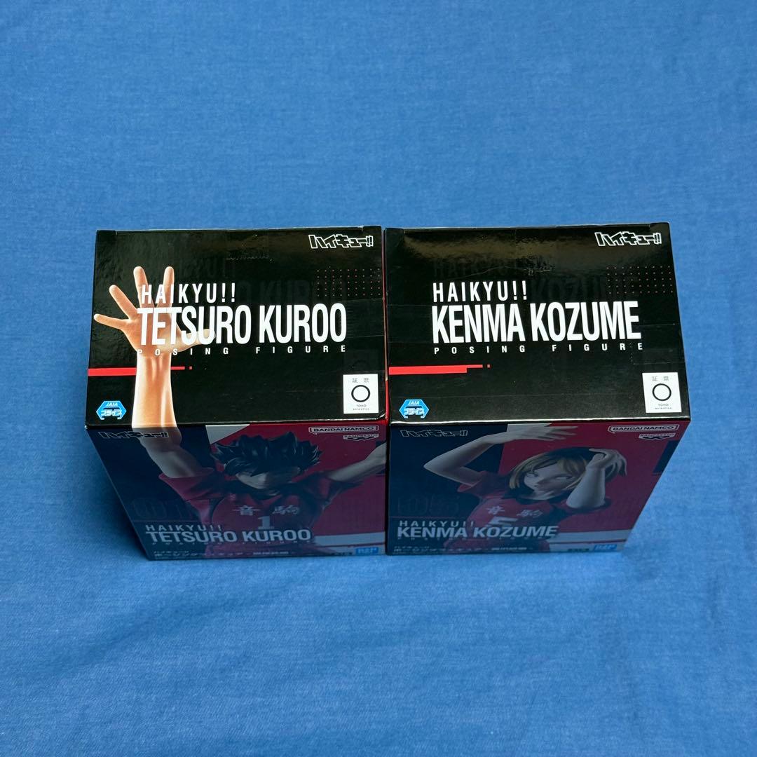 未開封】ハイキュー ポージングフィギュア 黒尾鉄朗 孤爪研磨 セット