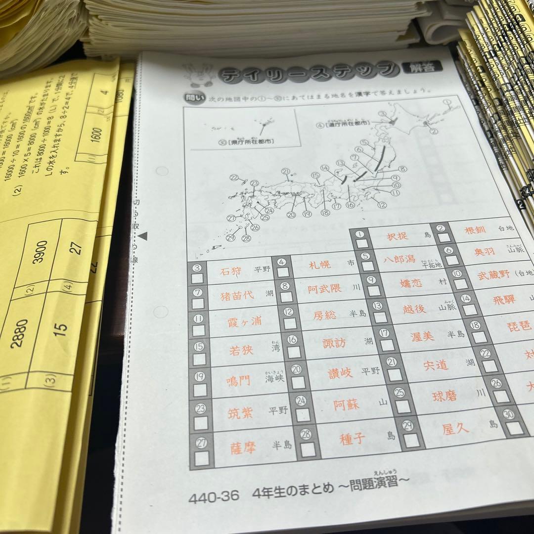 ㉔や サピックス SAPIX 4年 テキスト 算数 国語 社会