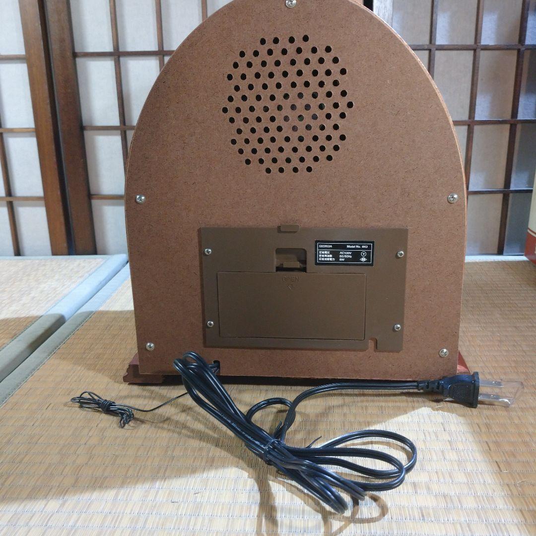 未使用品 ジョージア AM/FMラジオ 当選品 ノベルティ 木製 - メルカリ