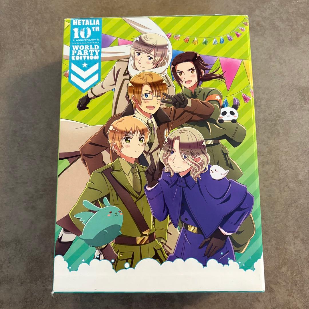と*ー様 ヘタリア 10周年記念コレクション DVD BOX 北米版 1～6期＋