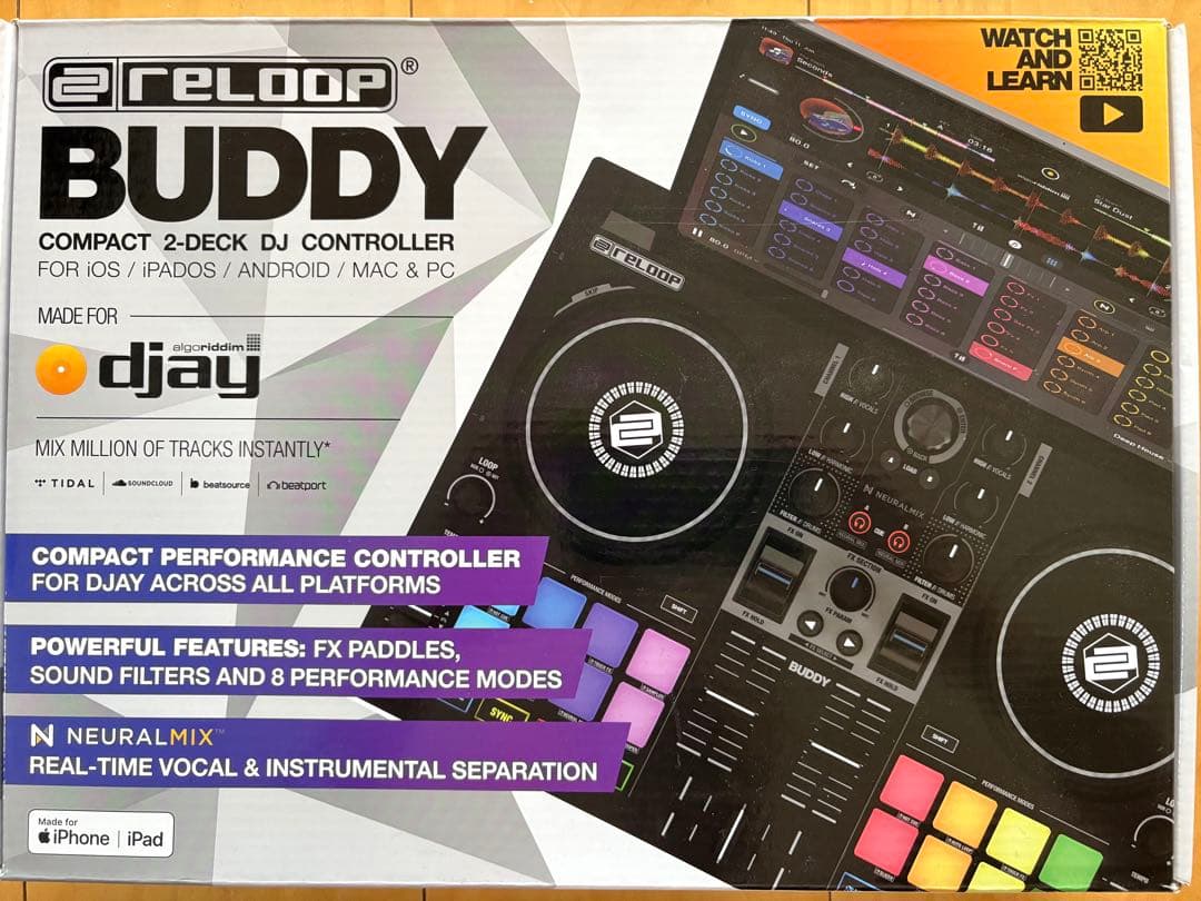 1531様　Reloop Buddy DJコントローラー Reloop Buddy 2-channel DJ Controller | Sweetwater