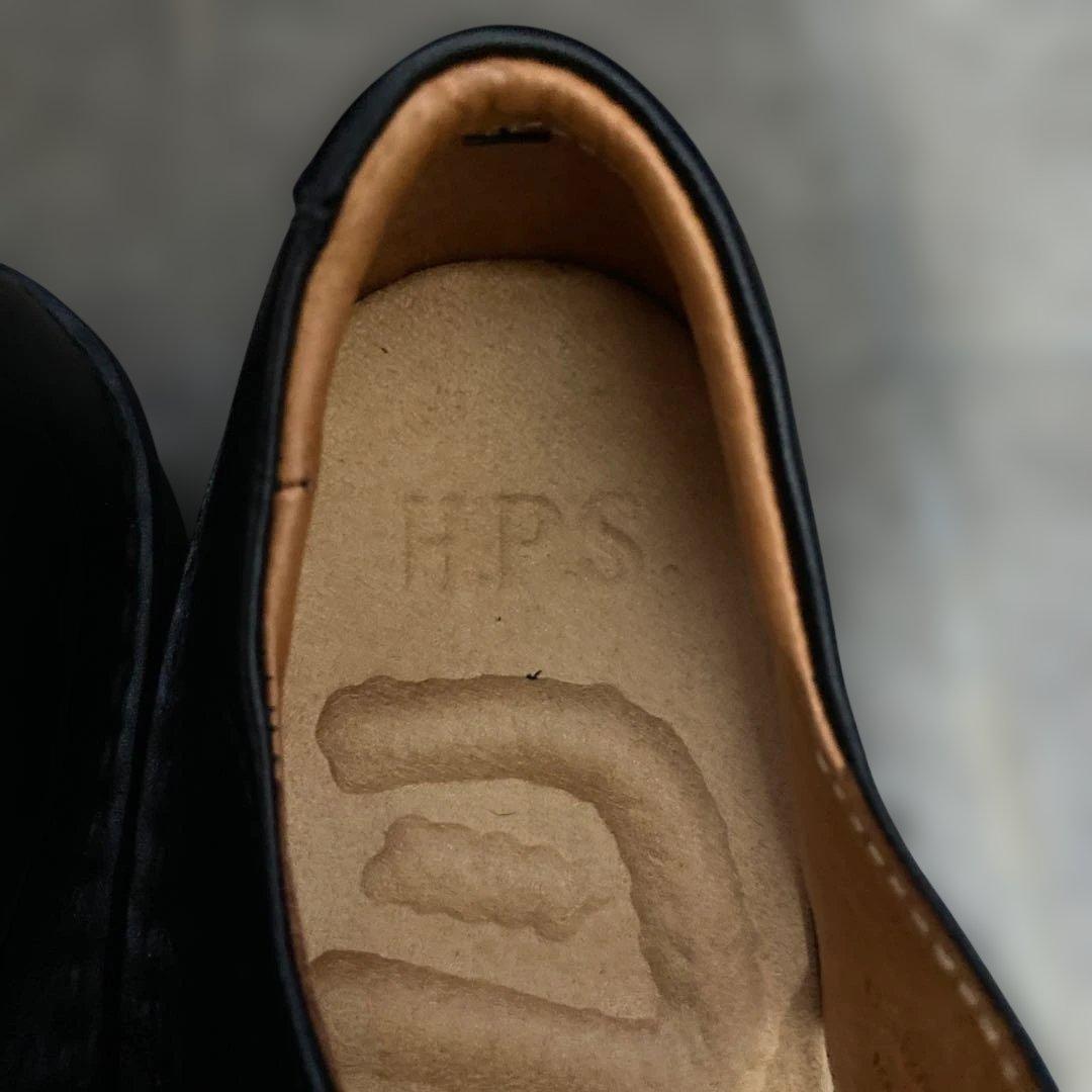 超美品　H.P.S. ブラック　コンフォートサンダル 24.5cm