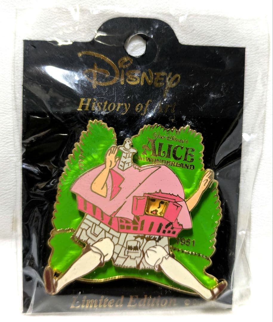 MD-0310 不思議の国のアリス リミテッドエディション ピンバッジ