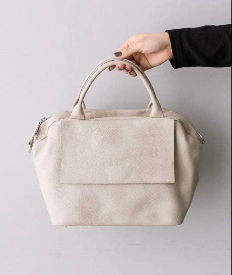 ear PAPILLONNER レザーフラップバッグS 牛革》レザーフラップ2WAYバッグSサイズ（トートバッグ）｜ear