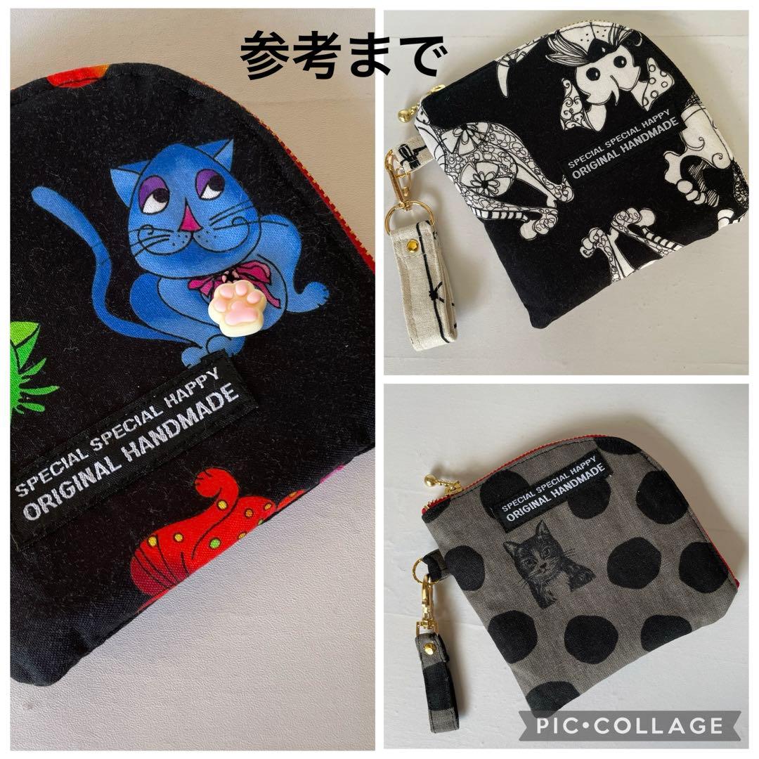 L字ファスナーポーチ ロラライハリス マスカレード - メルカリ