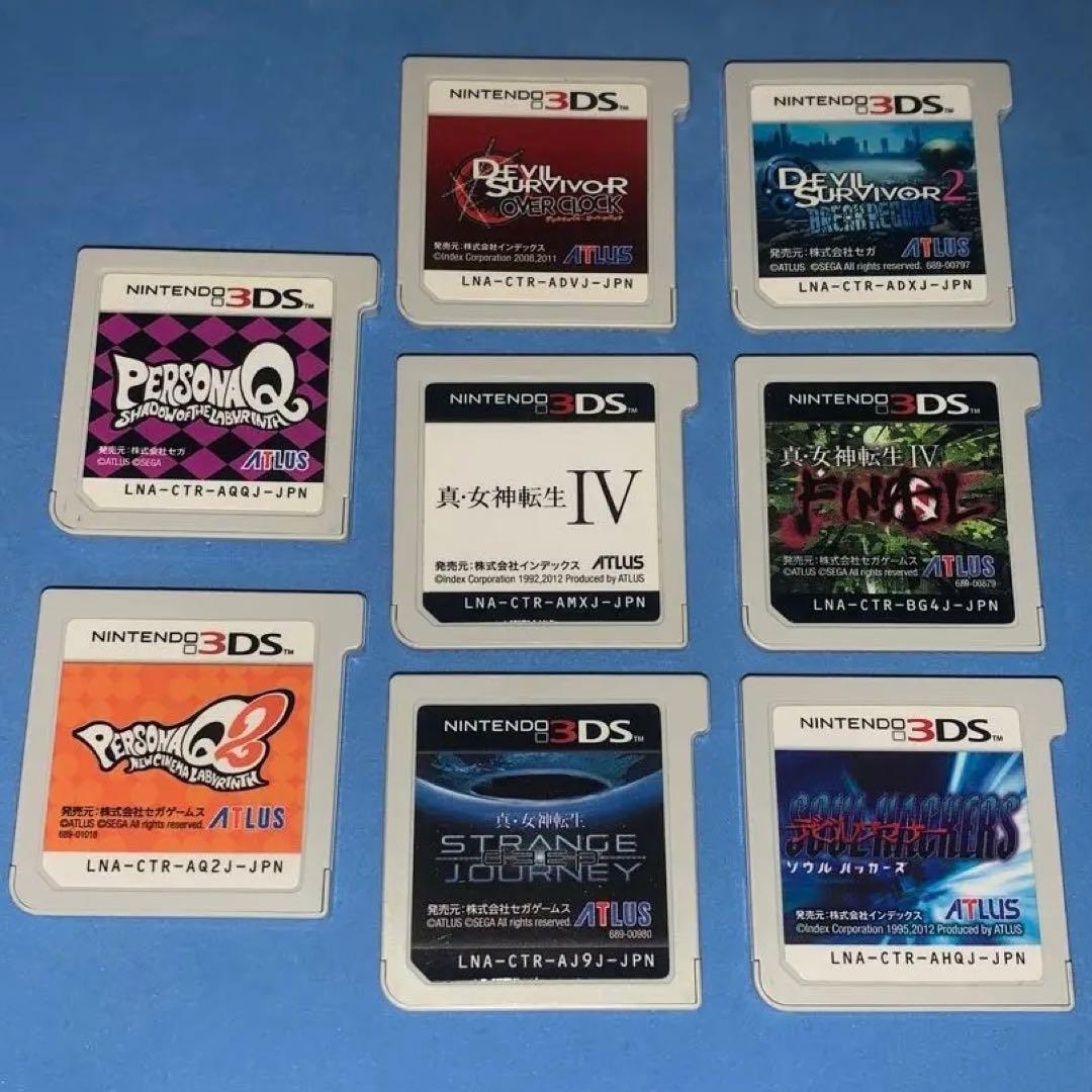 3DS 女神転生・ペルソナQ・ソウルハッカーズ・デビルサバイバー まとめ