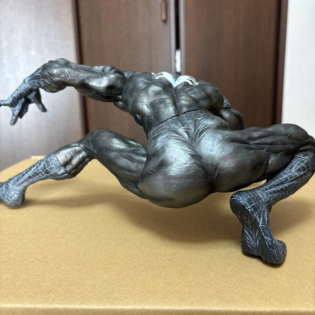 ソフビナル スパイダーマン black suit ver. - メルカリ