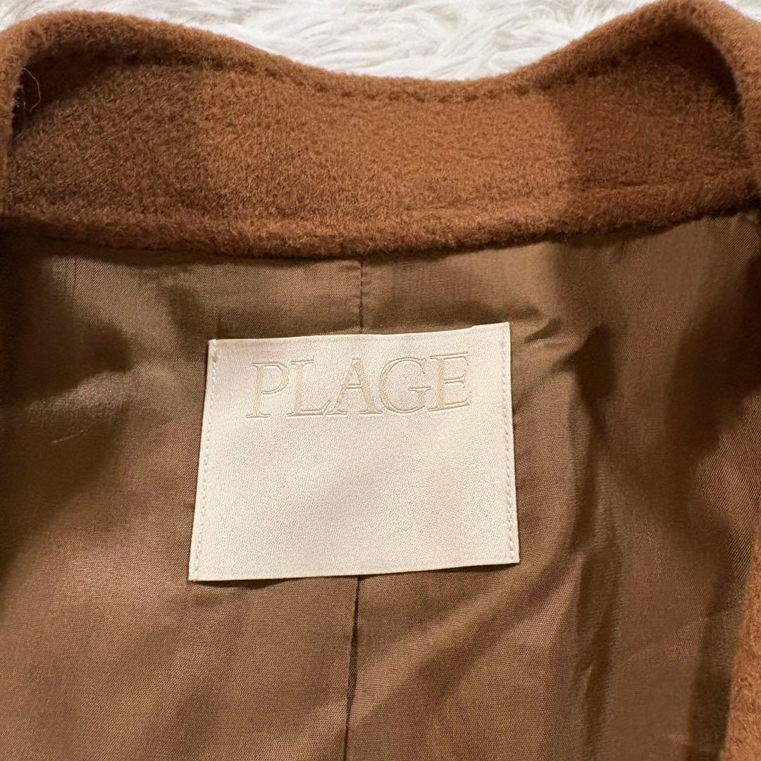 新品同様✨Plage プラージュ ハミルトン ケープコート 38 キャメル 38
