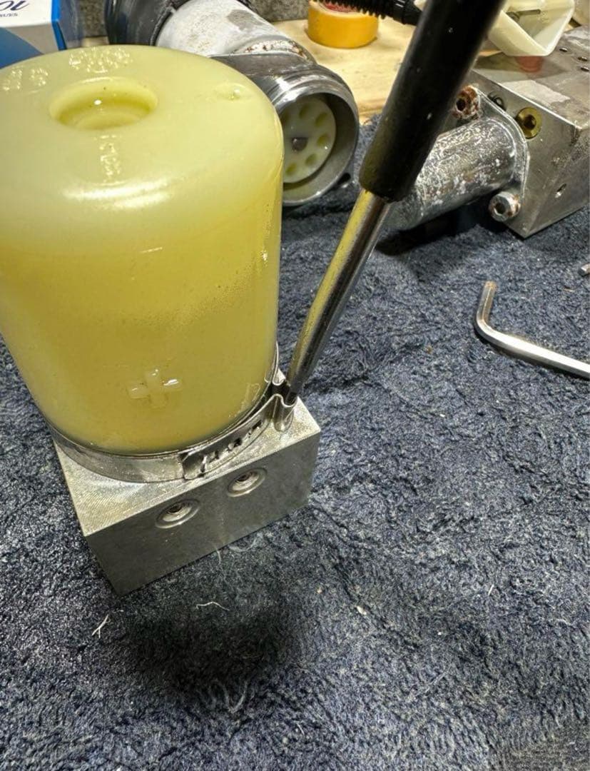 コペン l880k アクティブトップ油圧ポンプユニットオーバーホール