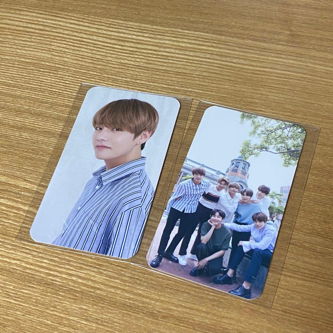 BTS テヒョン 集合 FC継続 トレカ 京セラ テテ V BTS FC会員限定 メンバーシップギフト トレカ テヒョン テテ - メルカリ