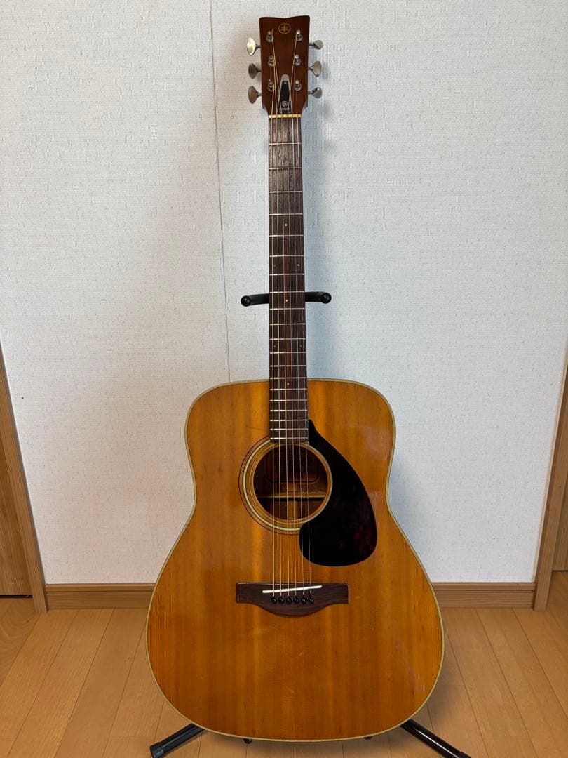 程度上々❗️YAMAHAヤマハFG-180赤ラベル　ジャパンヴィンテージアコギ ‼️ Yamaha FG-180 Acoustic Guitar Vintage Japan Red Label Nippon Gakki