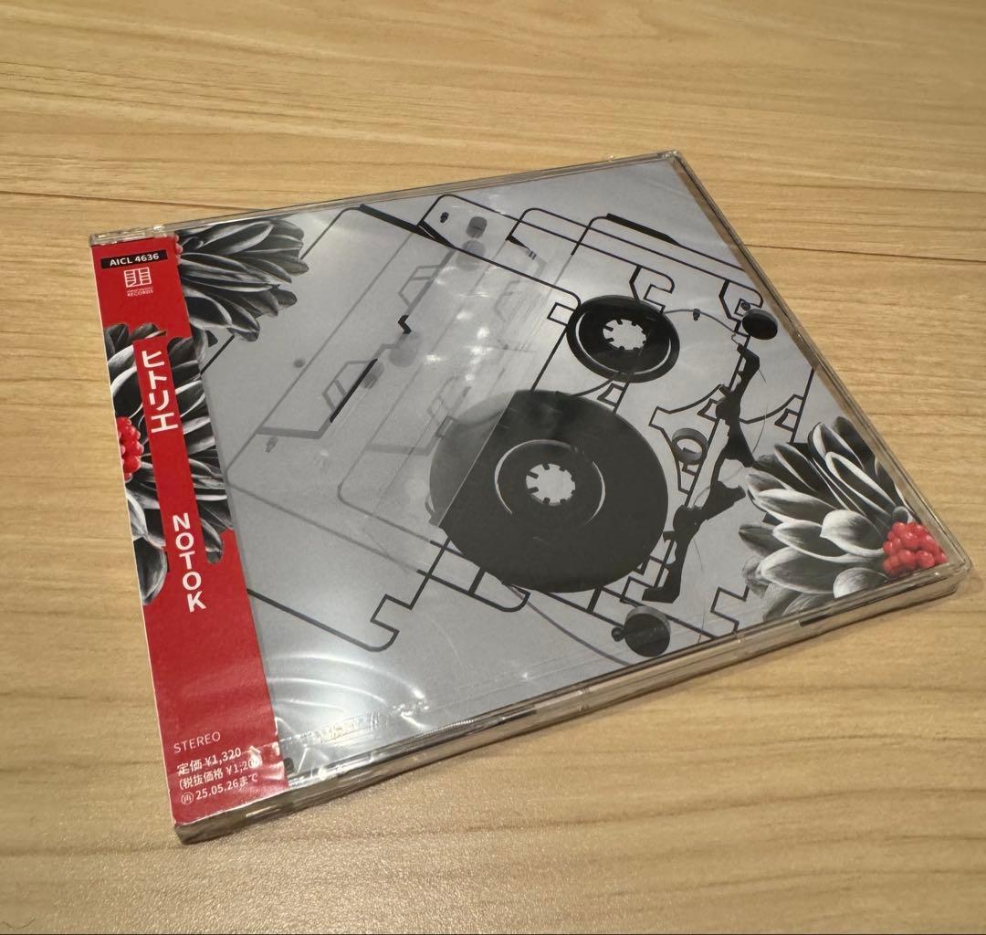 新品未開封】ヒトリエ NOTOK(通常盤) - メルカリ
