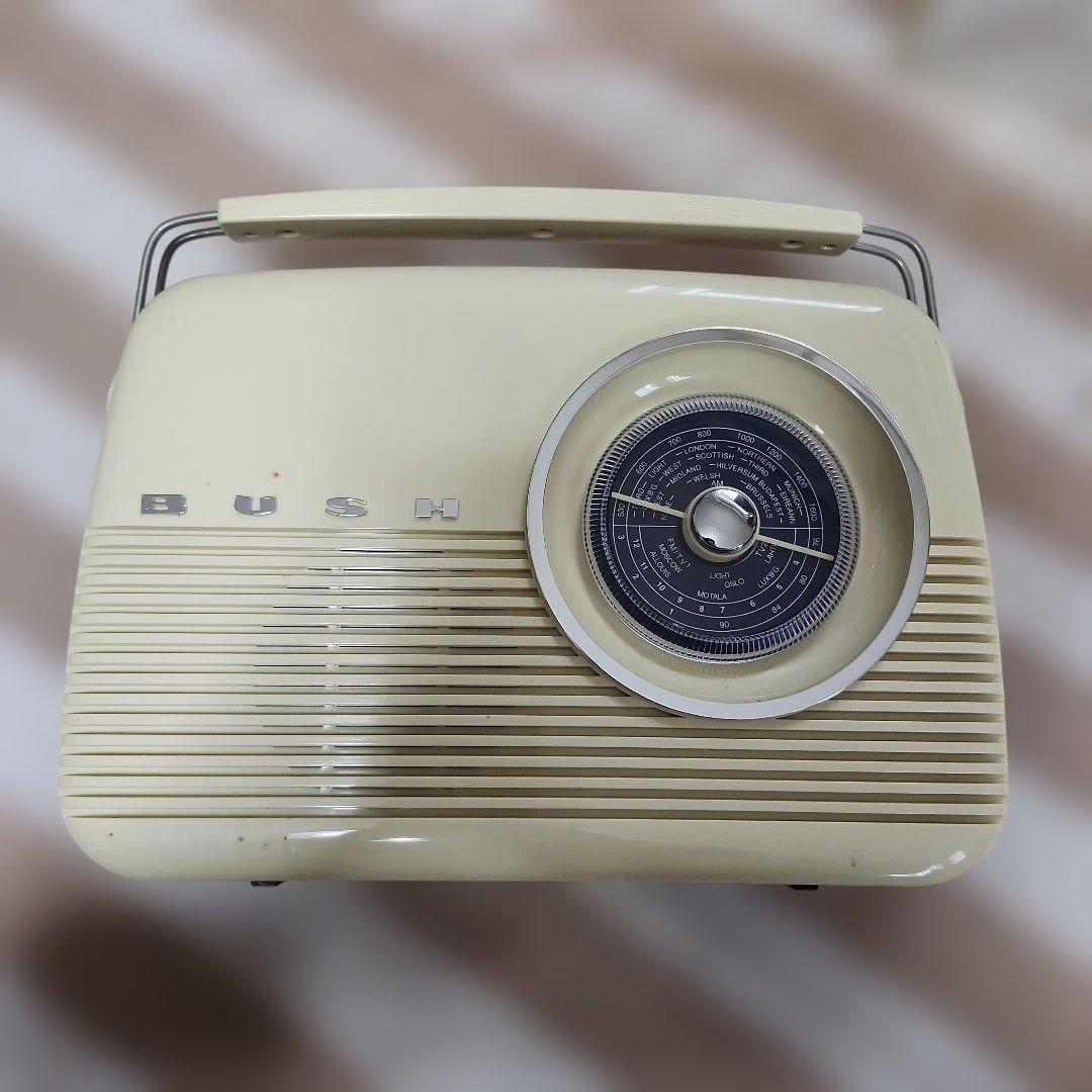 BUSH レトロラジオ FM/AM/TV受信機 - メルカリ