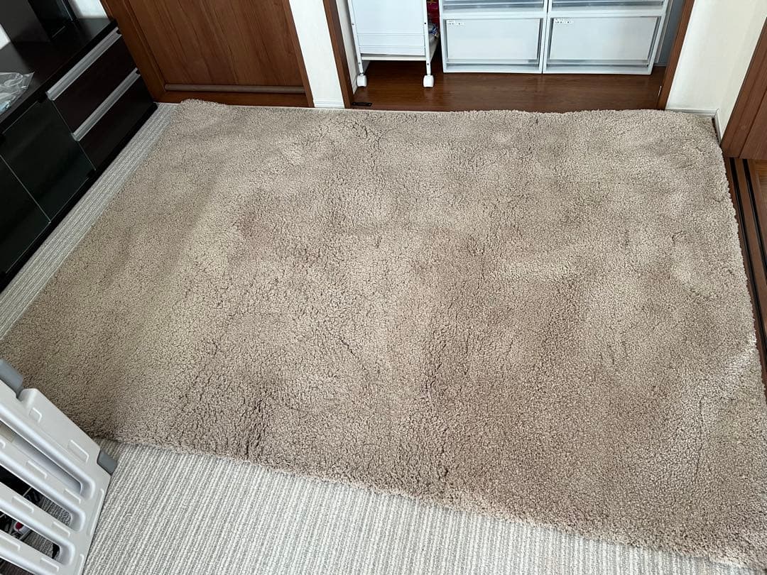 【新品未使用ですが…】東リ ラグ 140×200 ライトグレージュ 最終価格!