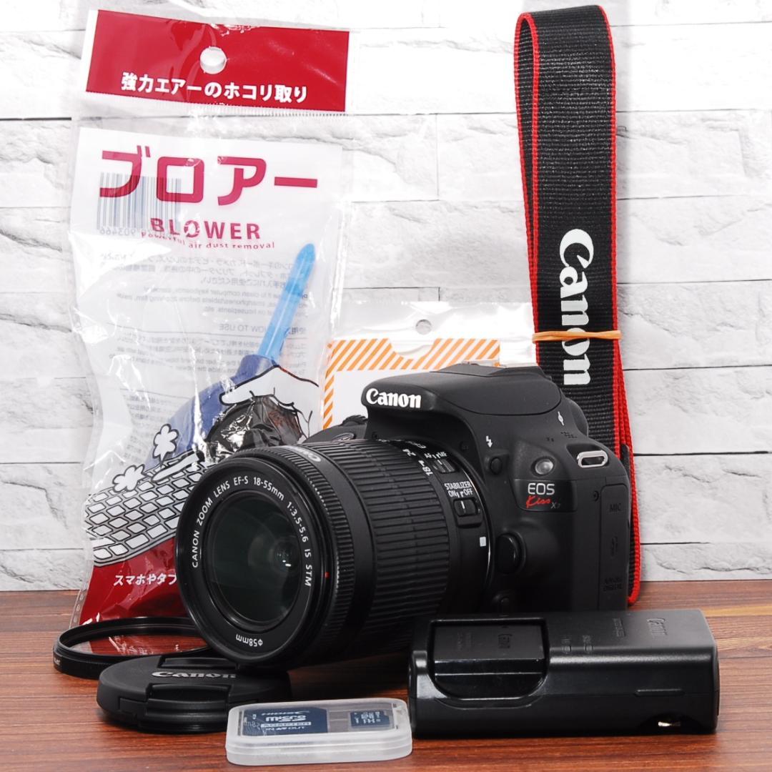 ✨美品 ショット3801回 おまけ付き ✨Canon Kiss X7レンズセット