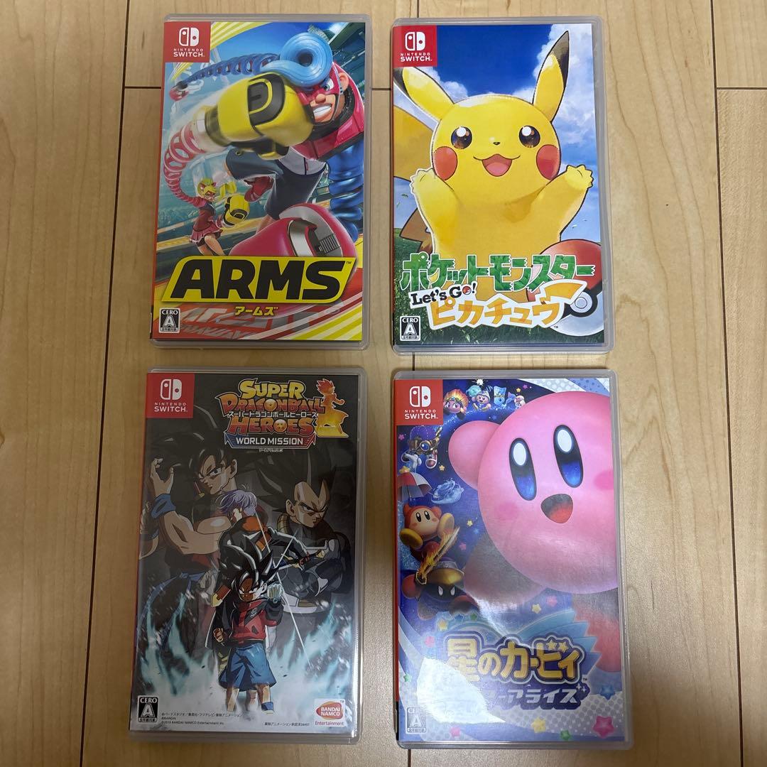Nintendo Switch ゲームソフト 4本セット Nintendo Switch ソフト4本セット Switchソフト4本 switchソフト