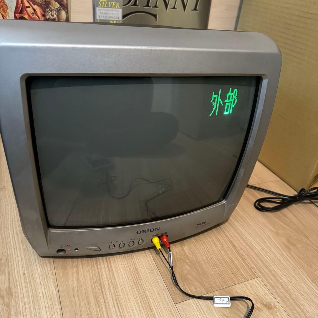 オリオン ORION ブラウン管テレビ 14型 カラーテレビ - メルカリ