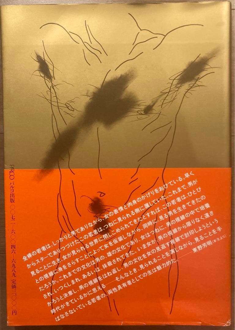 PARCO出版 沢田研二 水の皮膚 初版帯付 並上 ジュリー 絶版 ヌード