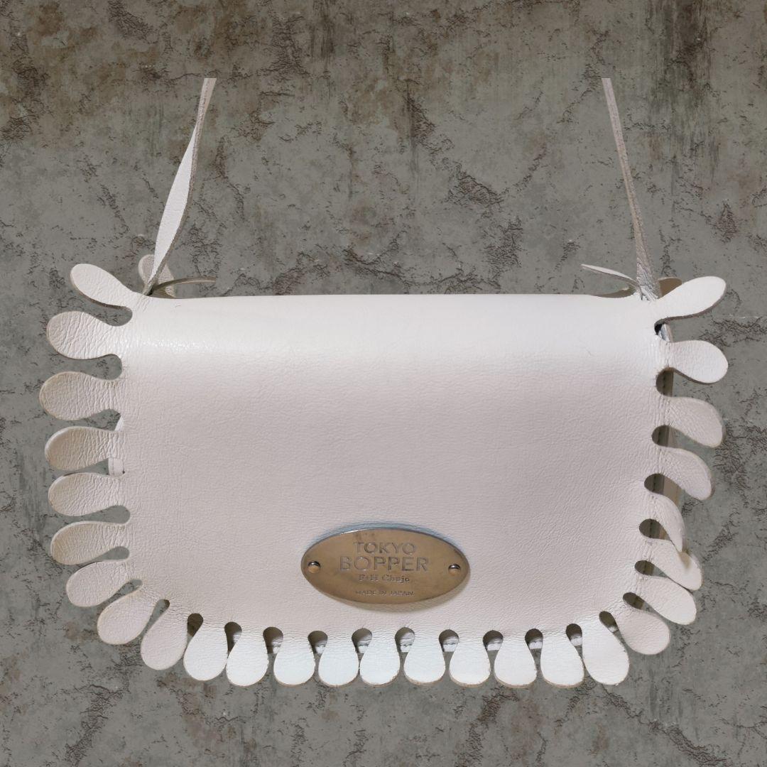TOKYO BOPPER ショルダーバッグ 個性的 ホワイト - メルカリ