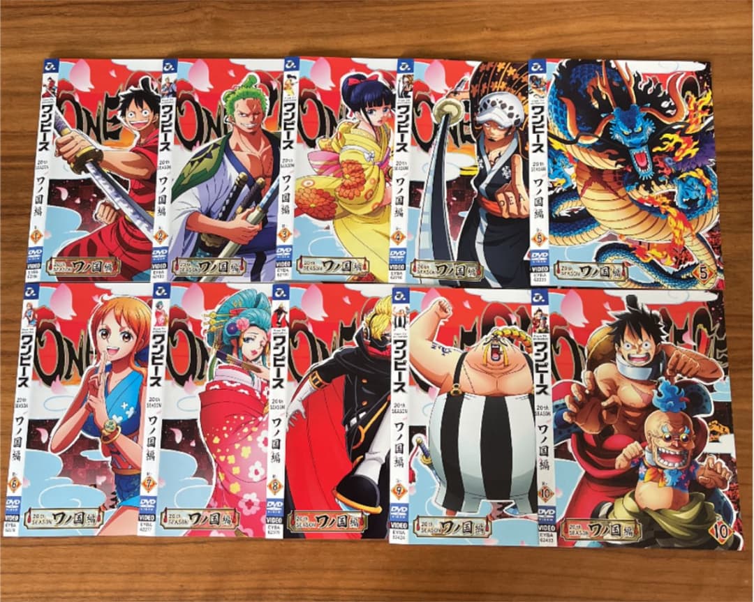 ワンピース 20th season ワノ国編 1巻〜21巻 DVD - メルカリ