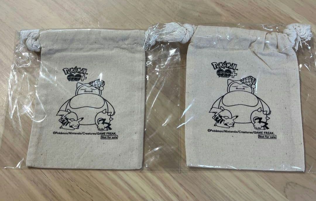 ポケモンGOプラスプラス 購入特典 イオン オリジナルミニ巾着 2個
