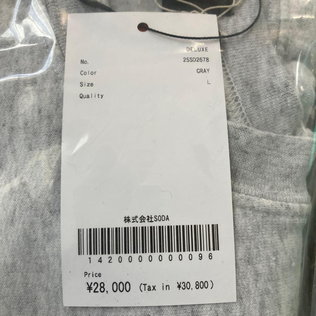 NOPE x DELUXE CREW \"GRAY\" Lサイズ
