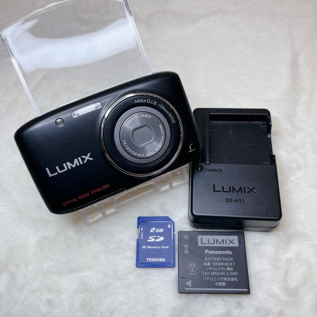 【美品】LUMIX DMC-S2 充電器&SDカード付き 1410万画素数 概要 デジタルカメラ DMC-S2 | LUMIX（ルミックス） ミラーレス一眼