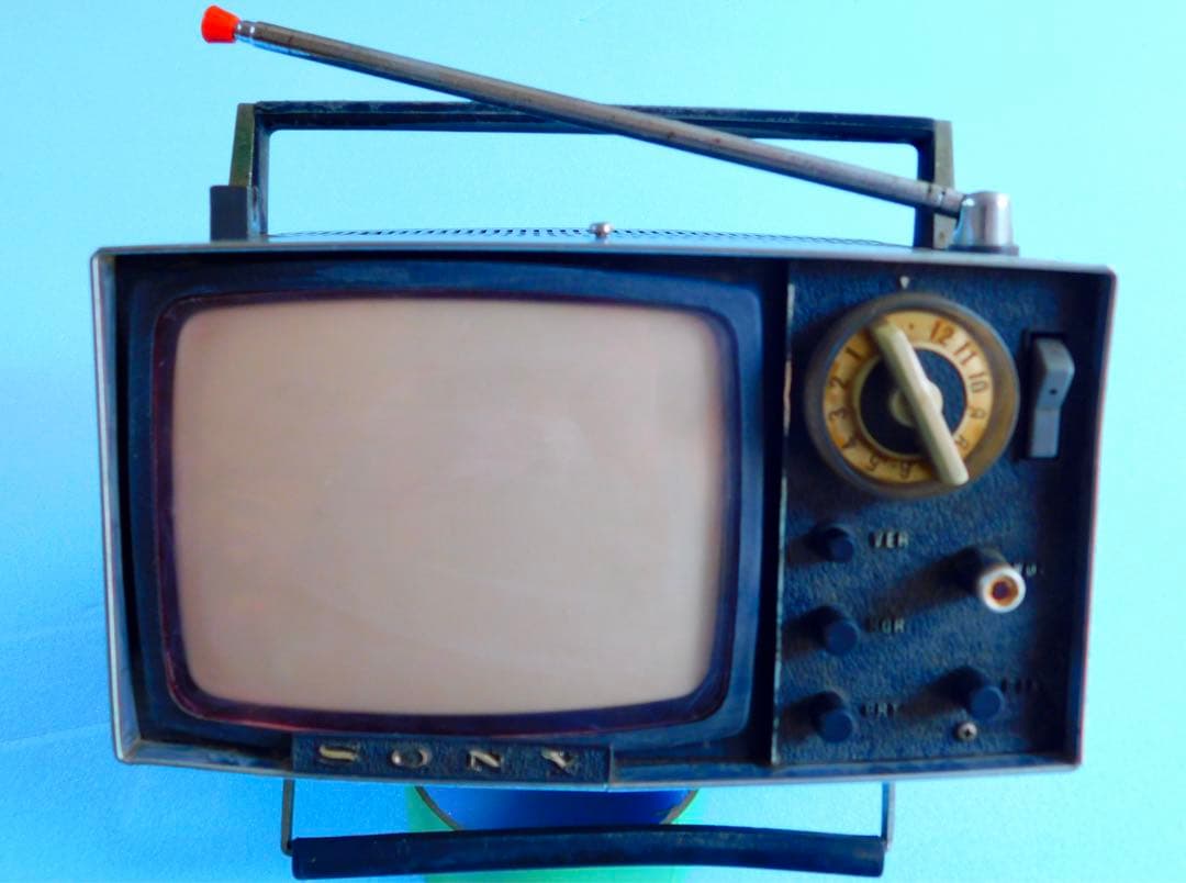 ソニー トランジスタテレビ 5-303 マイクロテレビ - メルカリ