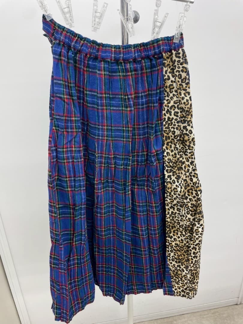 ROY refrect overjoy スカート Mサイズ 青チェック - メルカリ