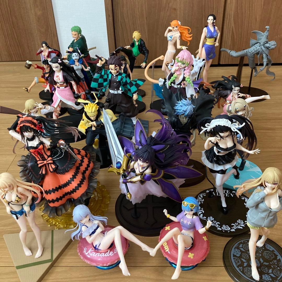 ワンピース☆ナルト☆鬼滅の刃、チェーンソーマン等々フィギュアまとめ売り